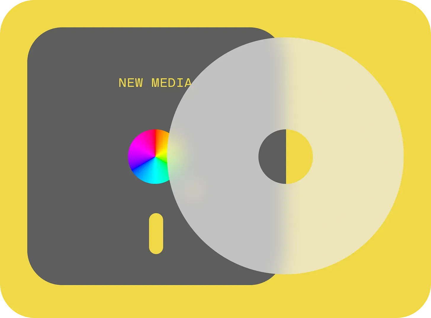 new media tile card